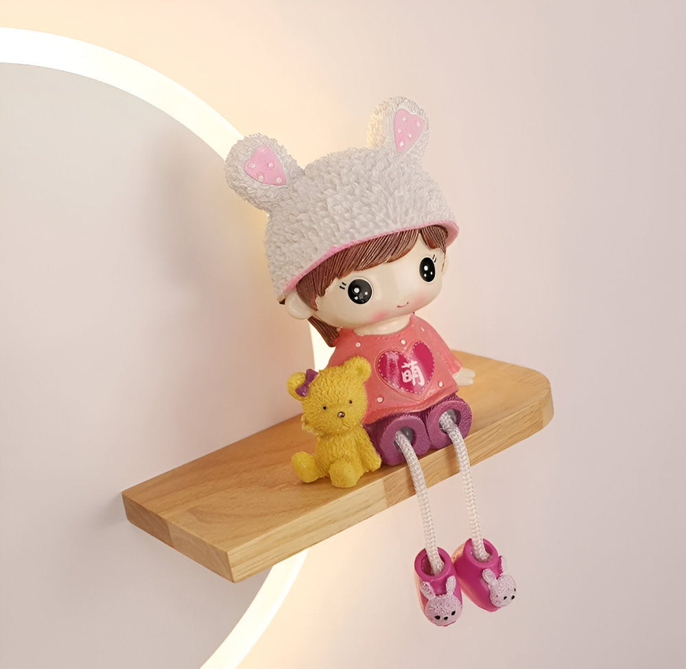 DreamiLume Væglampe – Legende LED Børnelampe i Farverigt Design