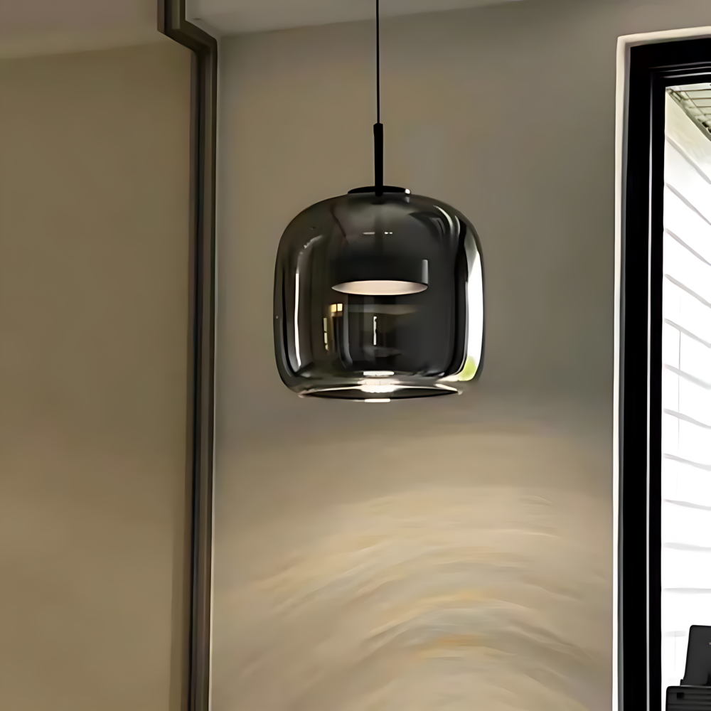 EcoGlow Pendel – Moderne Glaspendellampe med Tidløs Elegance