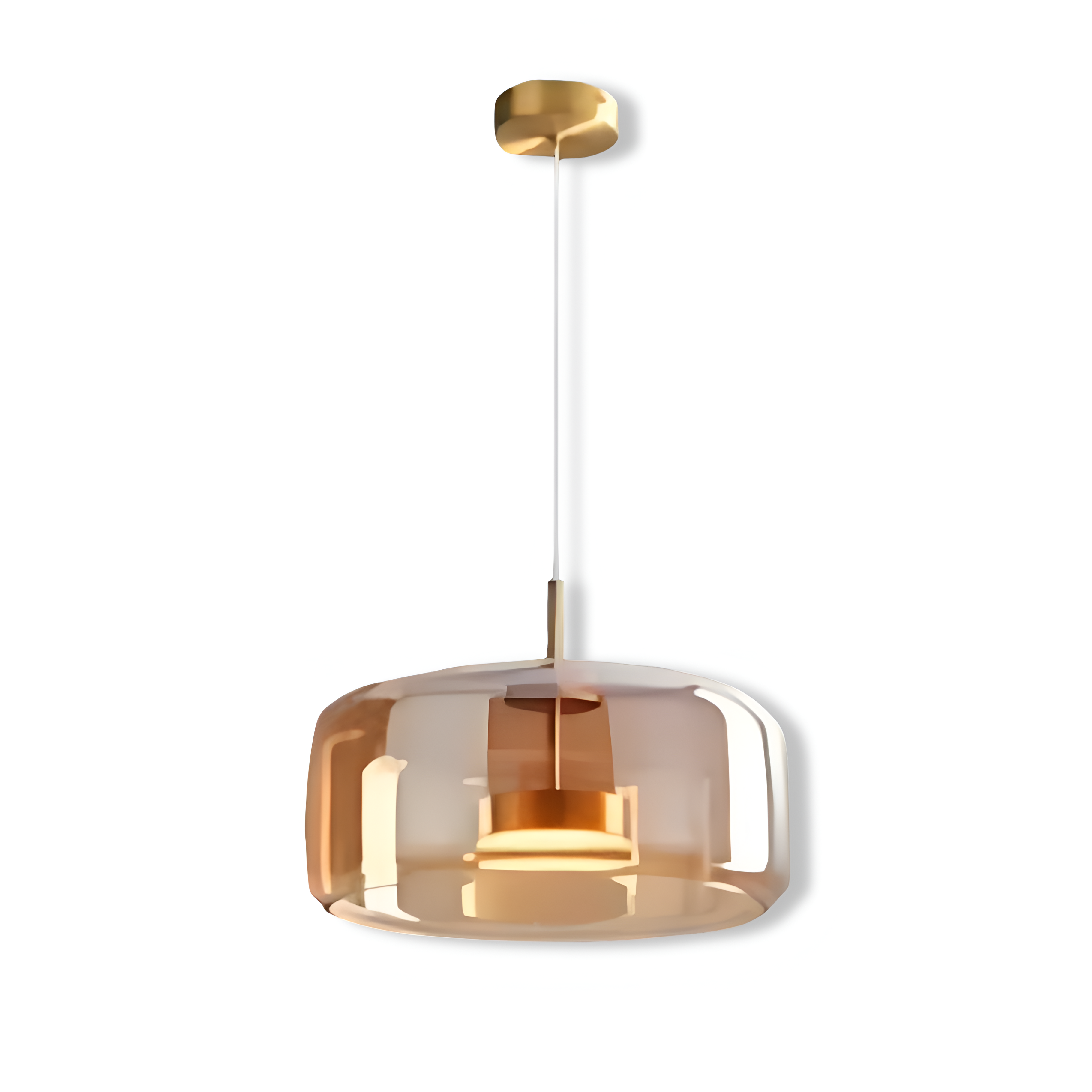 EcoGlow Pendel – Moderne Glaspendellampe med Tidløs Elegance