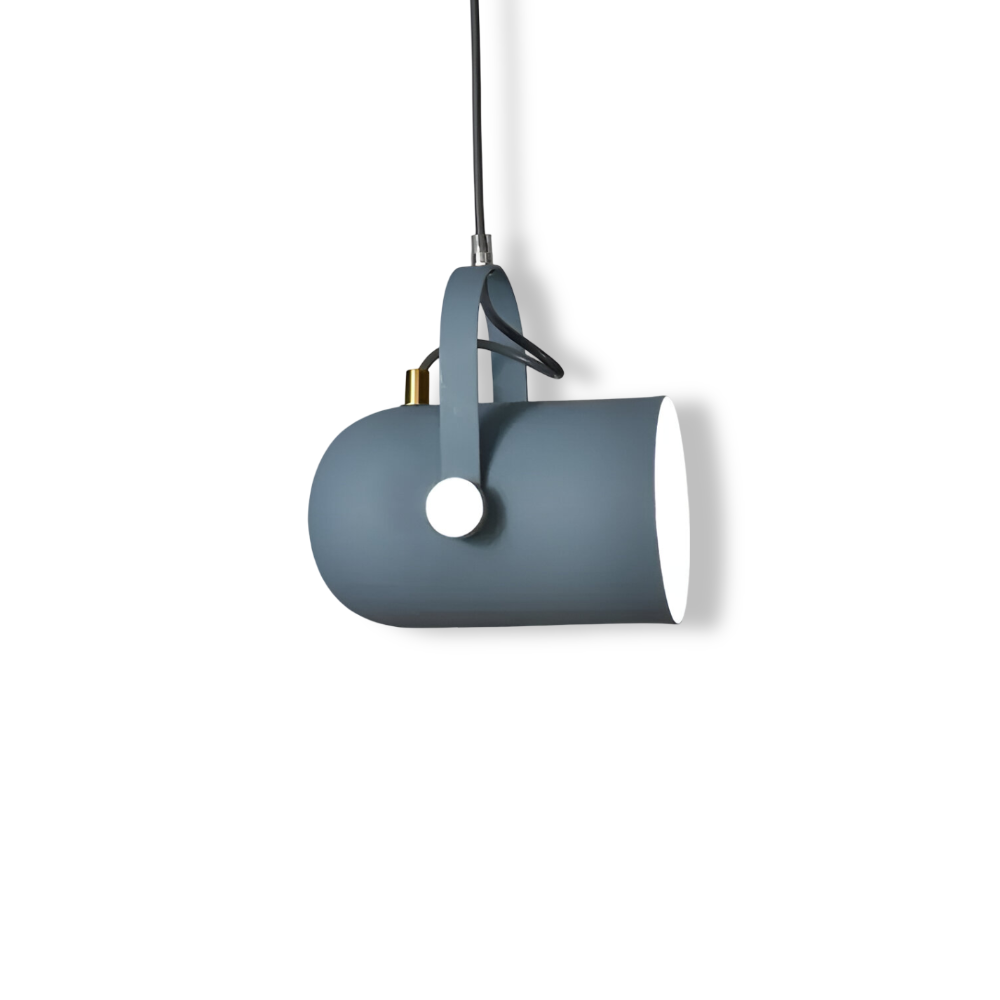 Justerbar pendellampe i aluminium – nordisk design til spisebord
