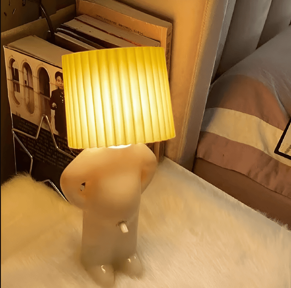 LED bordlampe med figurdesign – kreativ og hyggelig belysning