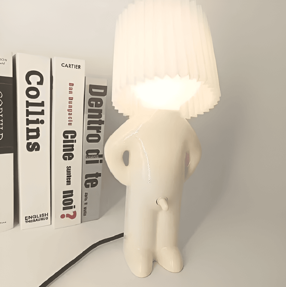 LED bordlampe med figurdesign – kreativ og hyggelig belysning