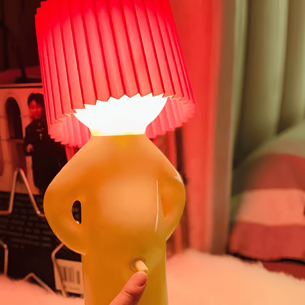 LED bordlampe med figurdesign – kreativ og hyggelig belysning