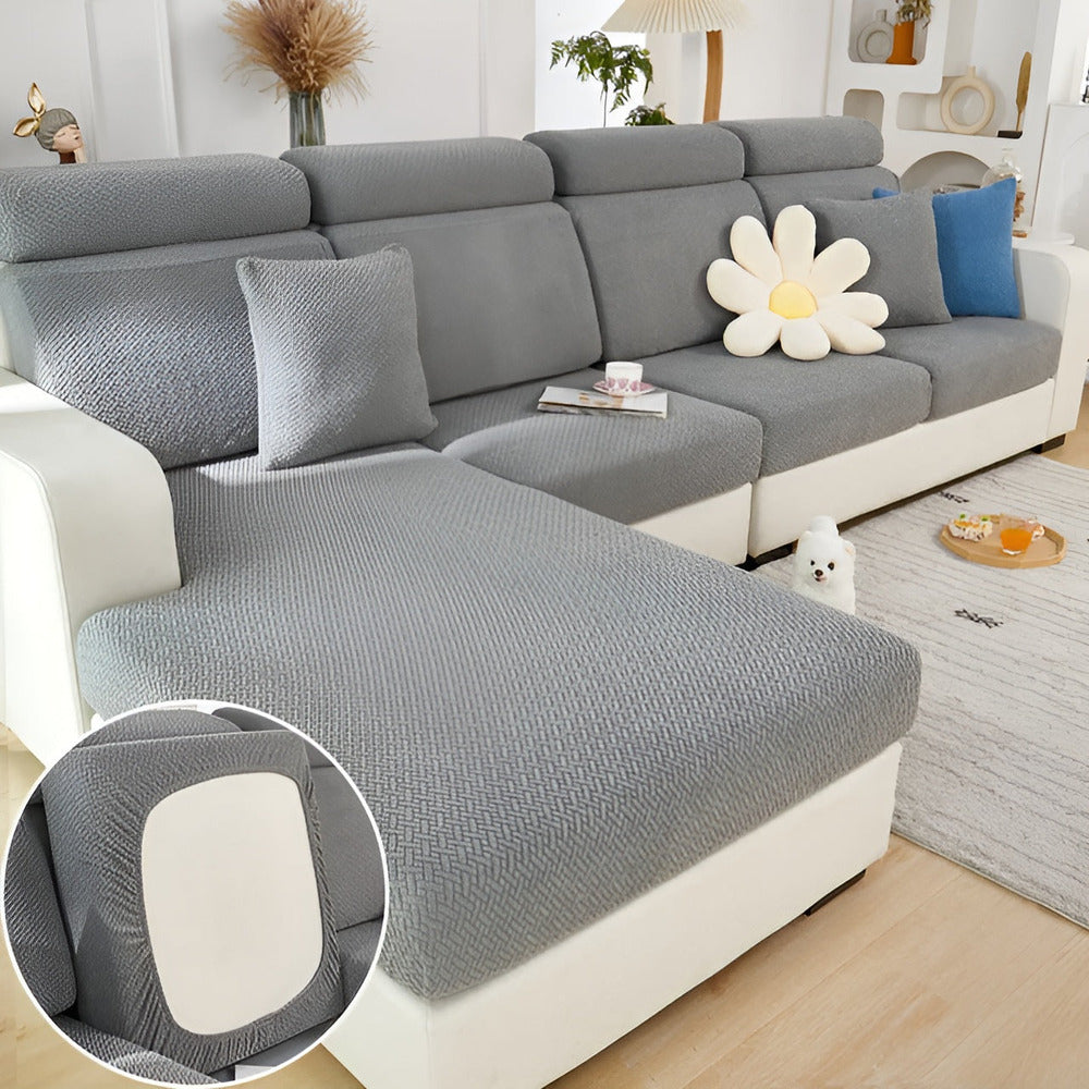Elastisk sofaovertræk med 360° beskyttelse