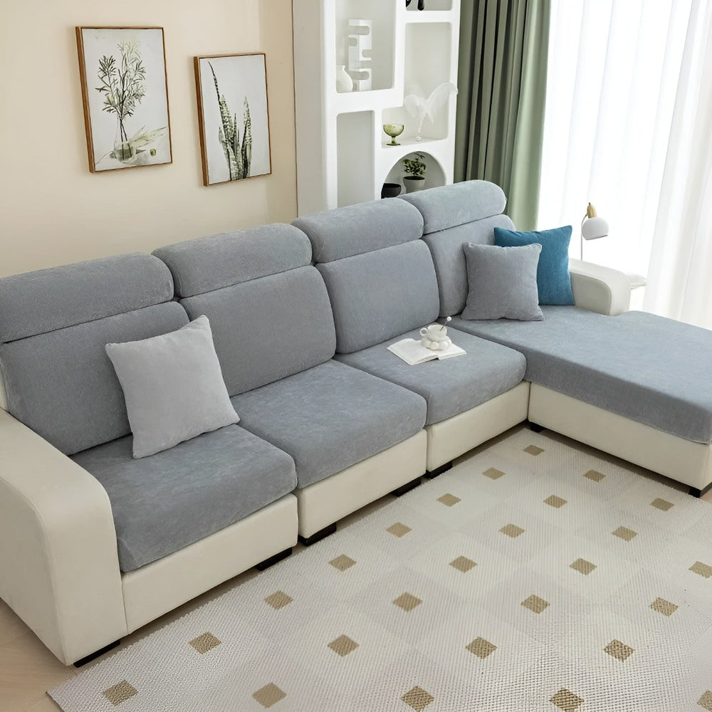 Elastisk sofaovertræk med 360° beskyttelse
