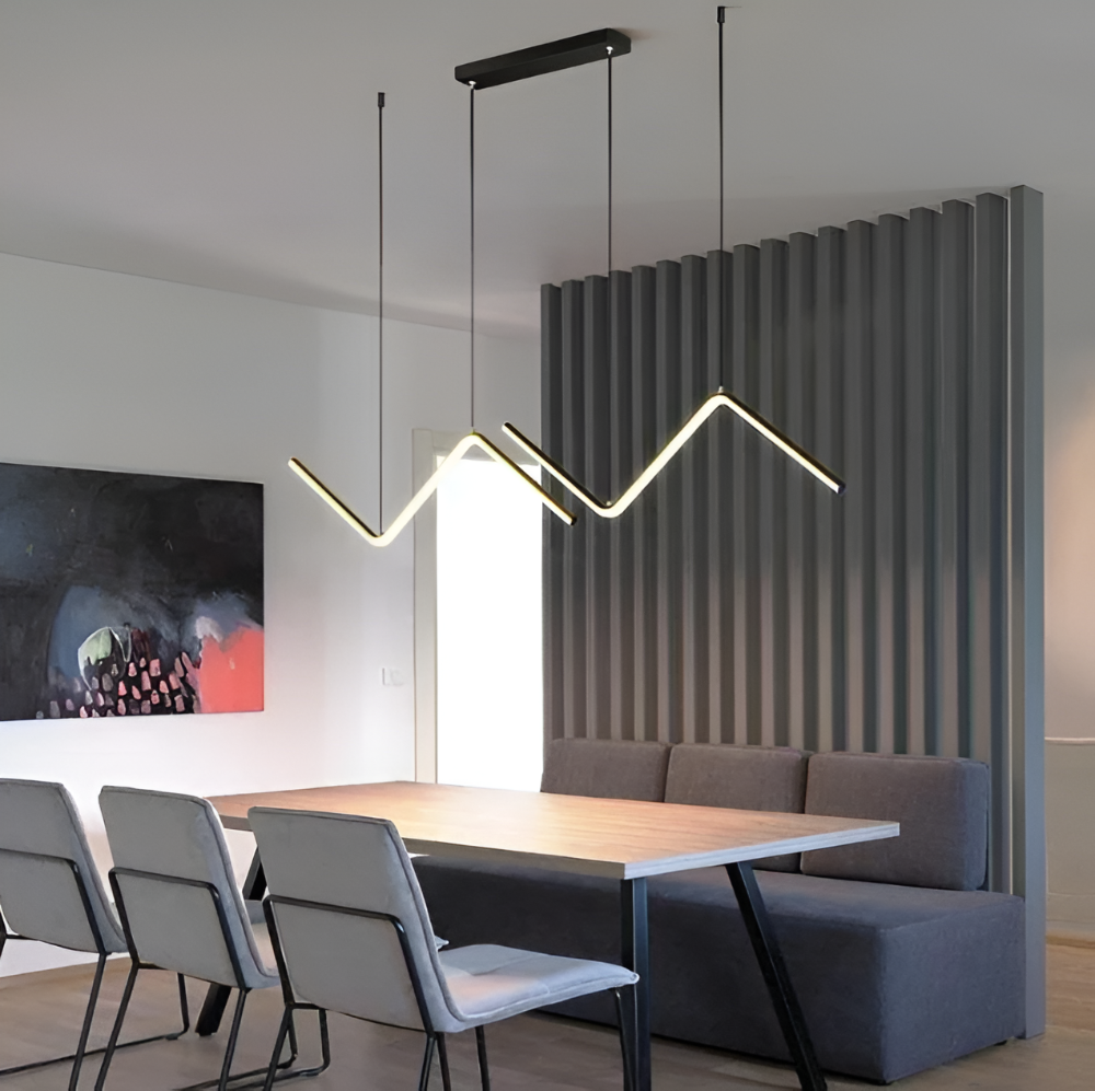 Triangulær dæmpbar LED-pendellampe