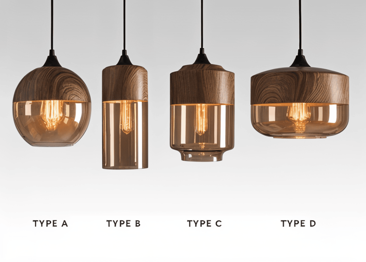 Glasoria Pendel – Retro Moderne Pendellampe i Glas