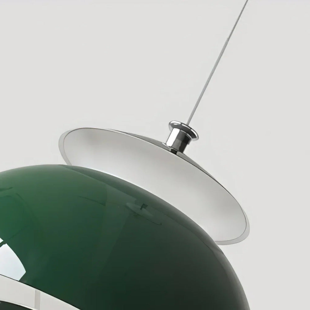 Pendellampe i blomsterdesign – retro nordisk metal lampe