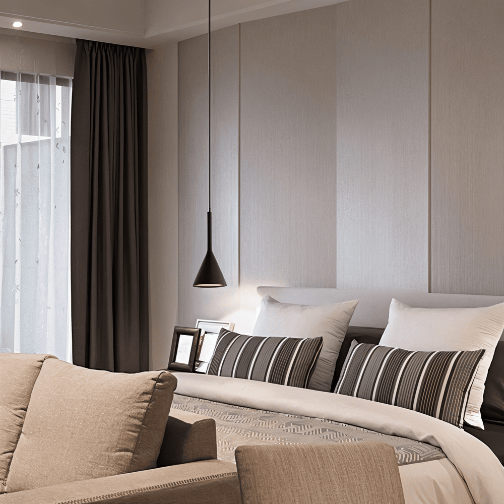 Konisk pendellampe i nordisk design – moderne loftlampe