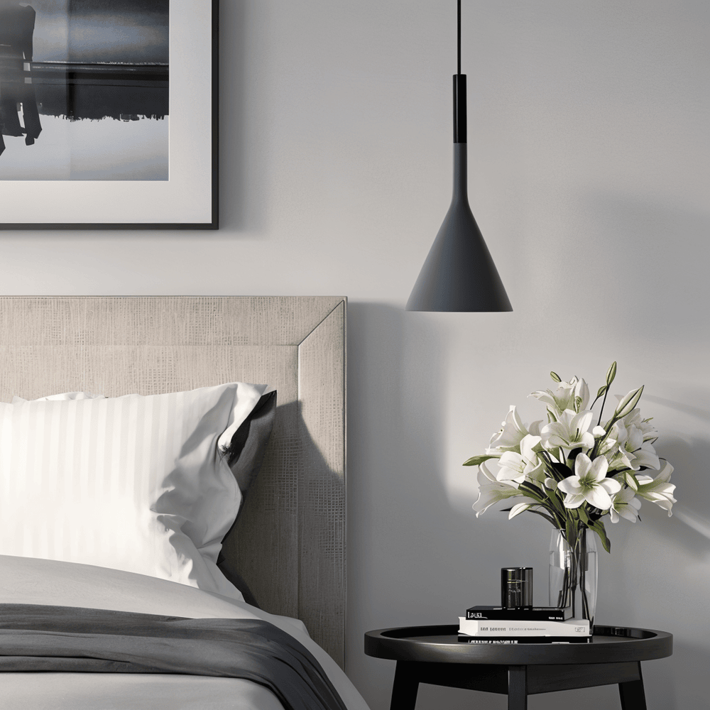 Konisk pendellampe i nordisk design – moderne loftlampe