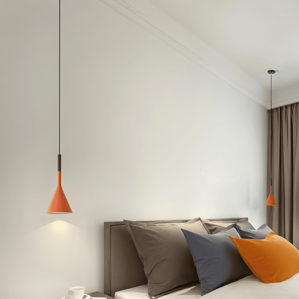 Konisk pendellampe i nordisk design – moderne loftlampe
