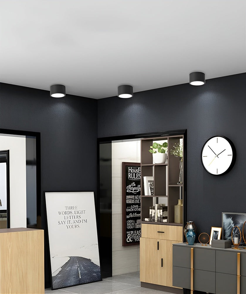 Coloryn Tube Loftlampe – Farverig Cylinder Loftlampe i Retro Minimalistisk Design