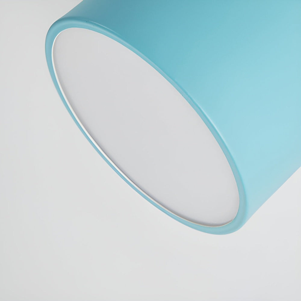 Coloryn Tube Loftlampe – Farverig Cylinder Loftlampe i Retro Minimalistisk Design