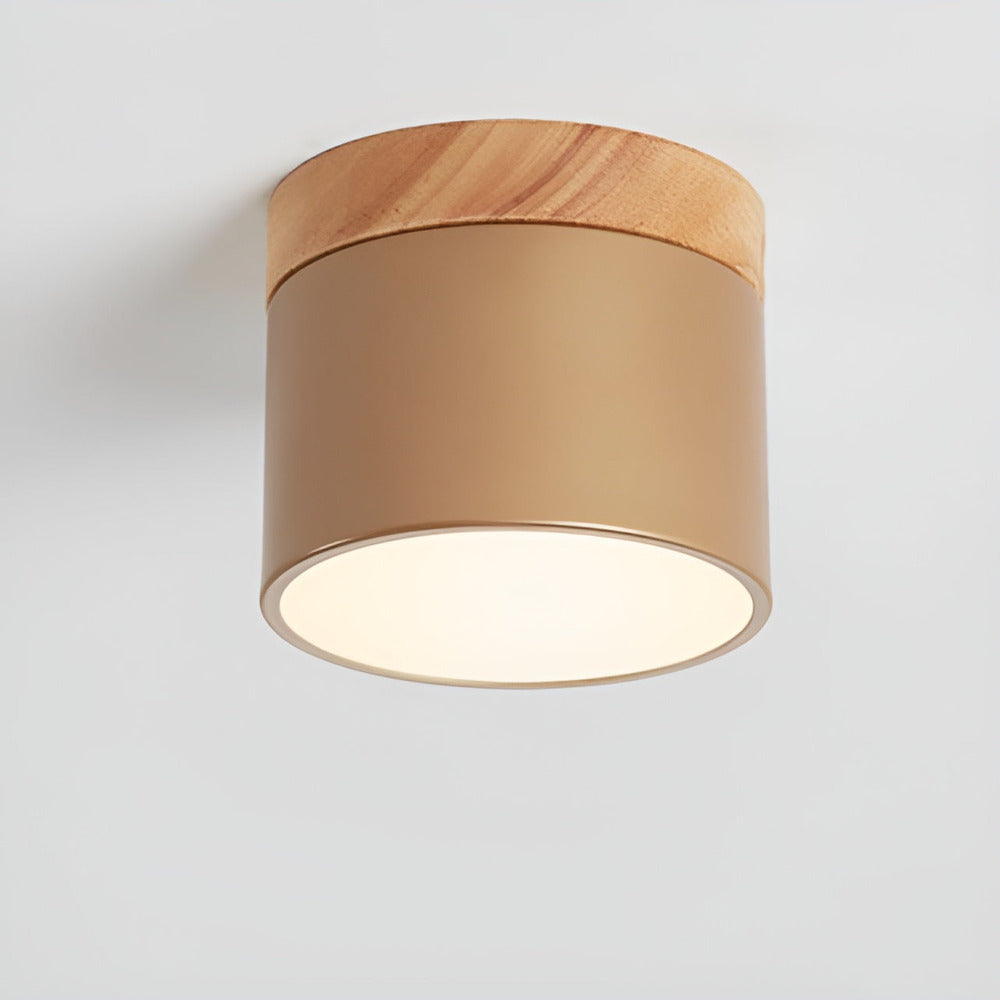 Coloryn Tube Loftlampe – Farverig Cylinder Loftlampe i Retro Minimalistisk Design