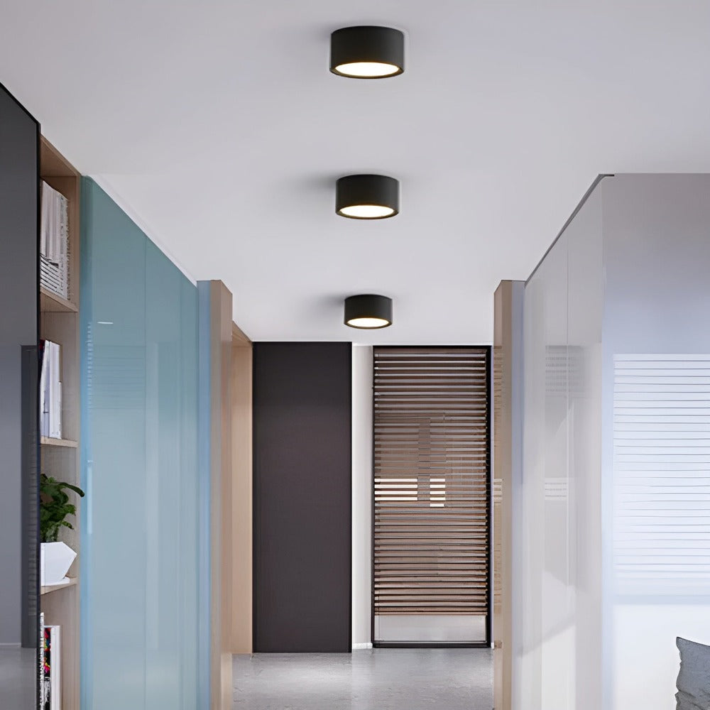 Coloryn Tube Loftlampe – Farverig Cylinder Loftlampe i Retro Minimalistisk Design