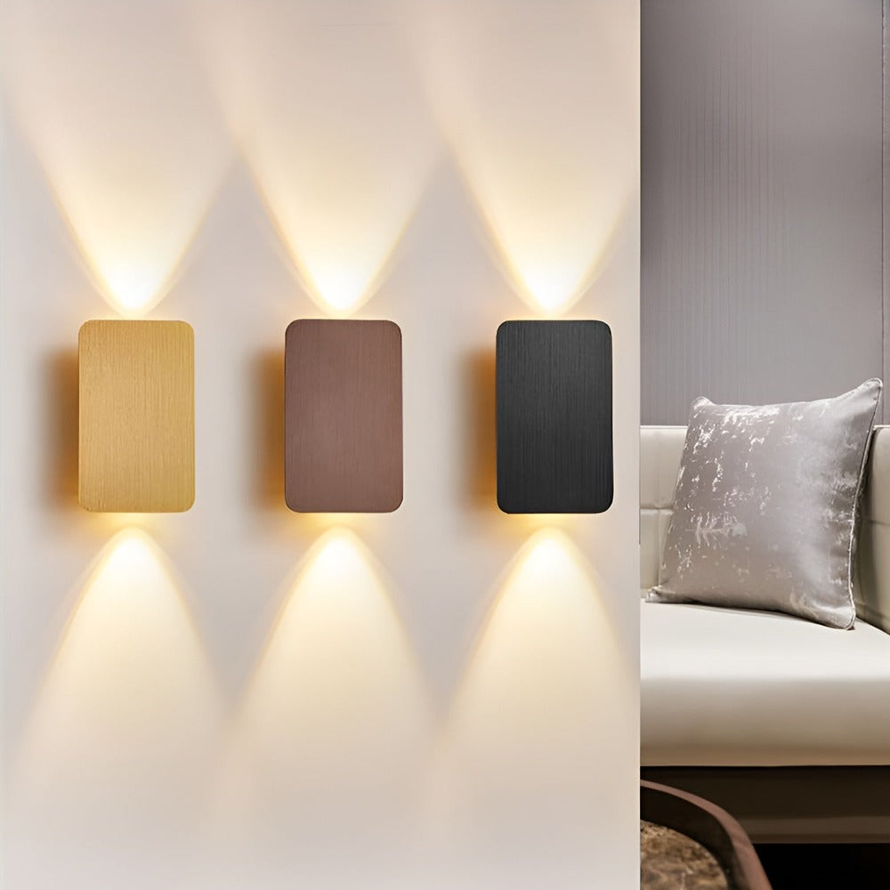 LineaCore – Infälld LED Vägglampa i Rektangulär Minimalistisk Design