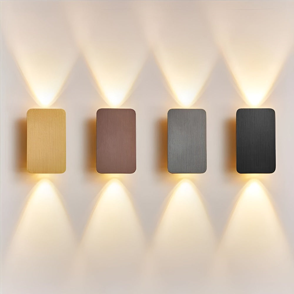 LineaCore – Infälld LED Vägglampa i Rektangulär Minimalistisk Design