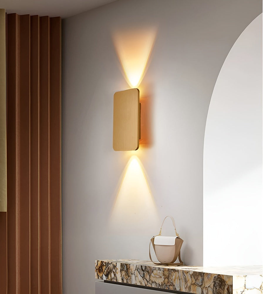 LineaCore – Infälld LED Vägglampa i Rektangulär Minimalistisk Design