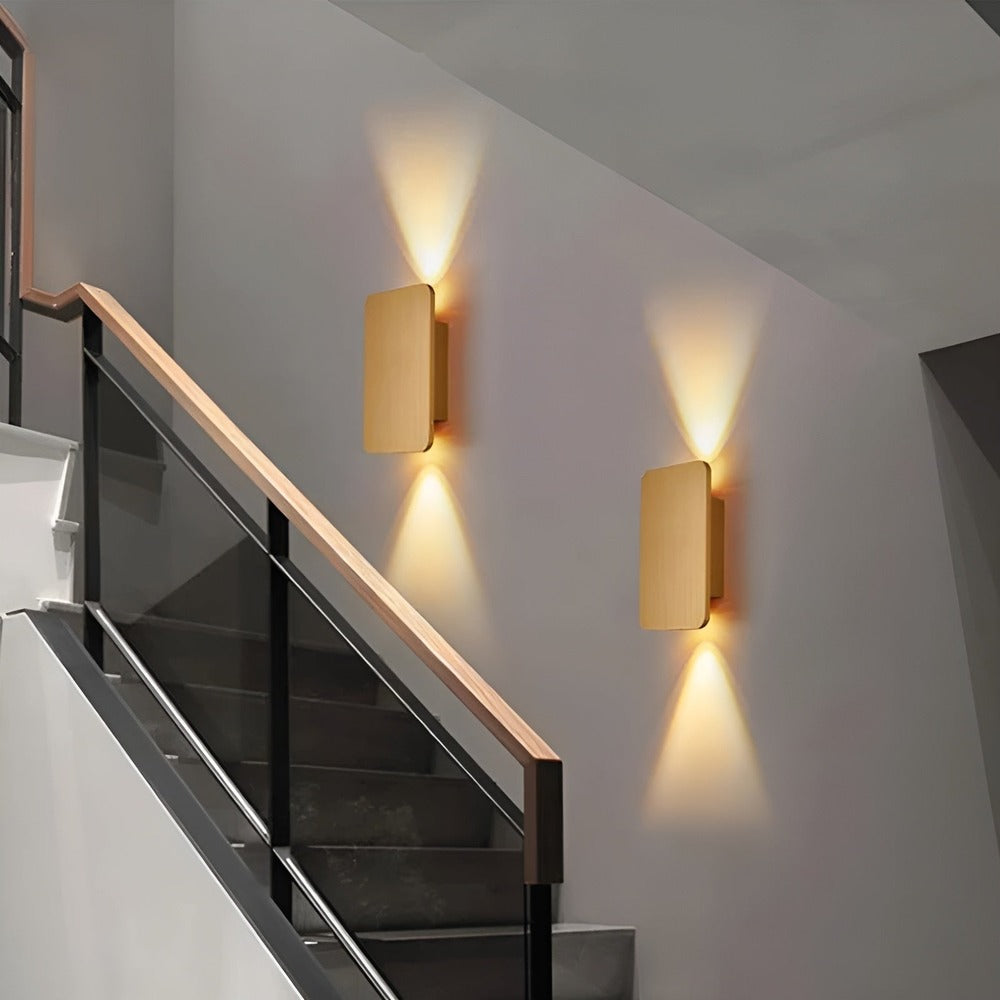 LineaCore – Infälld LED Vägglampa i Rektangulär Minimalistisk Design