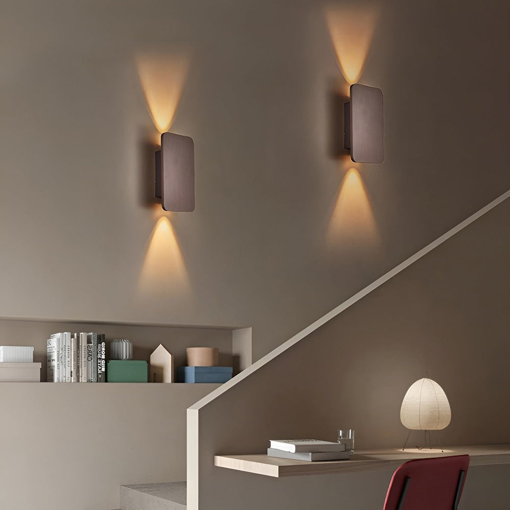 LineaCore – Infälld LED Vägglampa i Rektangulär Minimalistisk Design