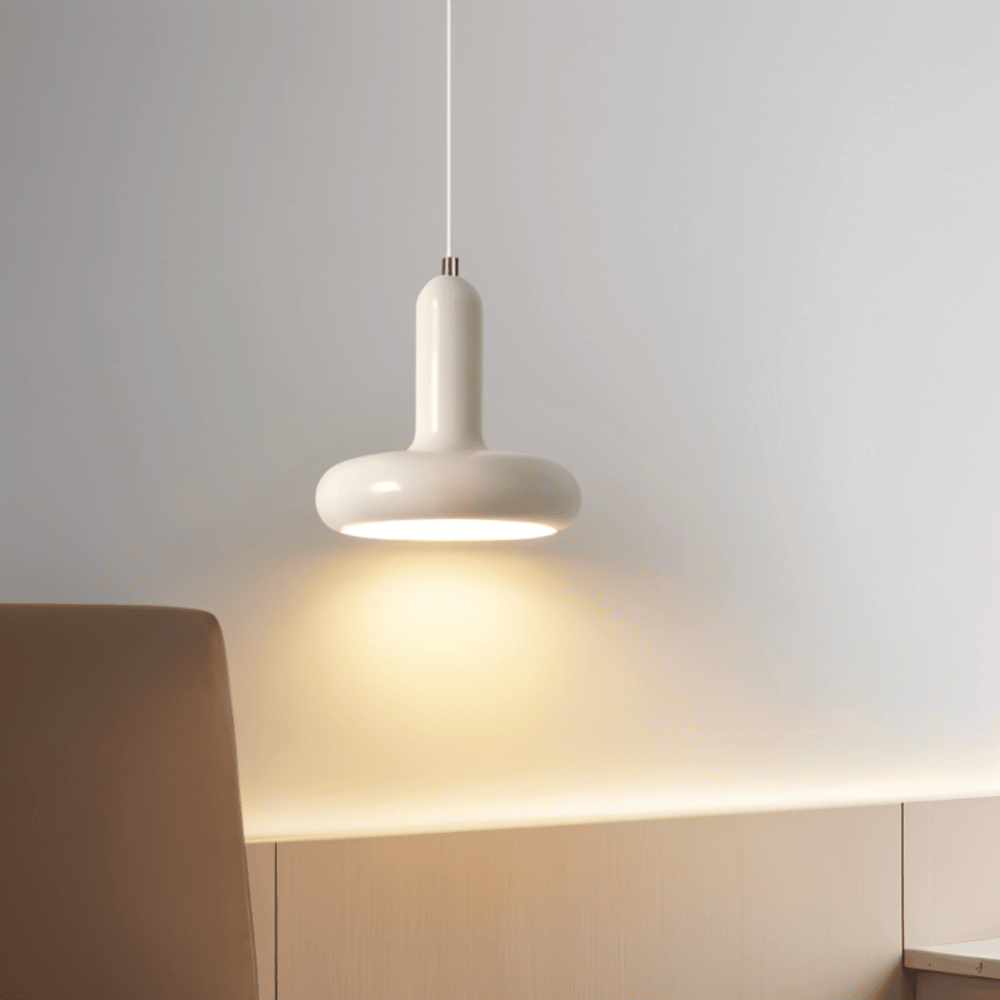 Farverig Bauhaus pendellampe – retro loftlampe i macaron stil