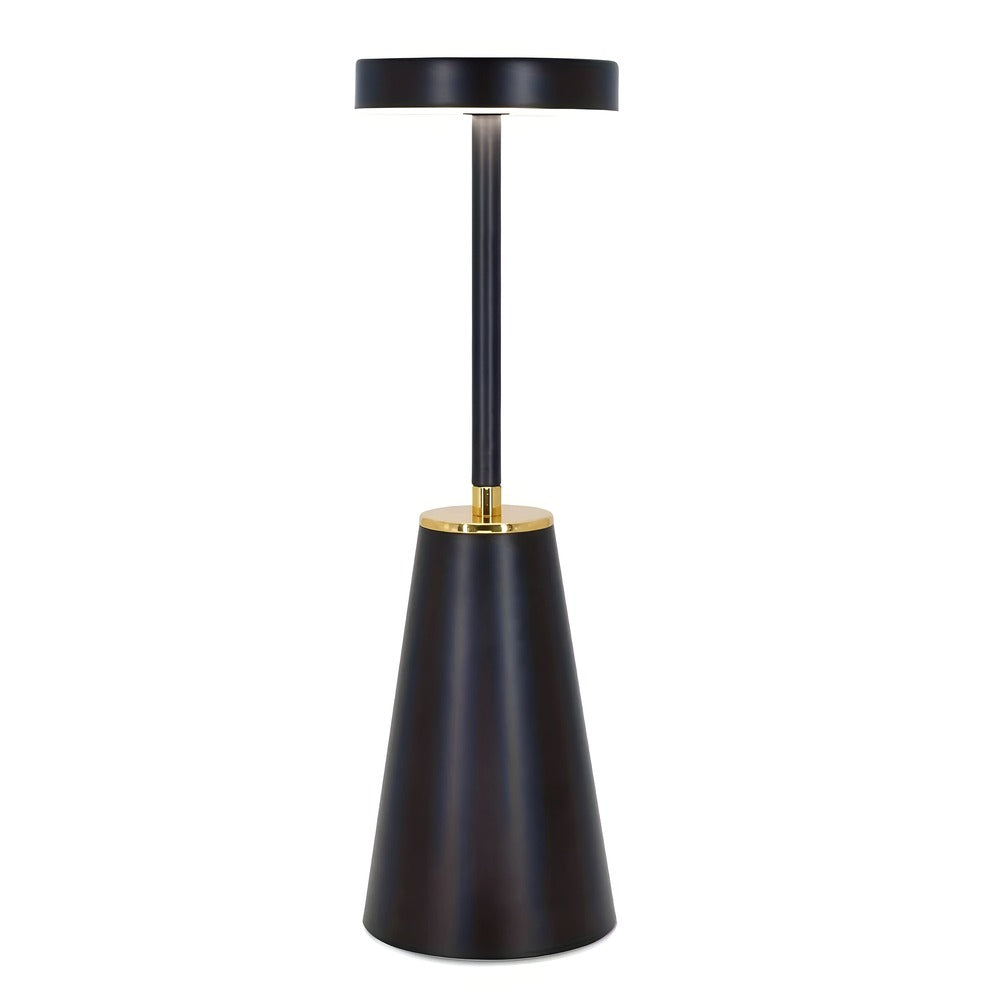 LumoElegance – Trådlös Bordslampa i Modern Metall Design