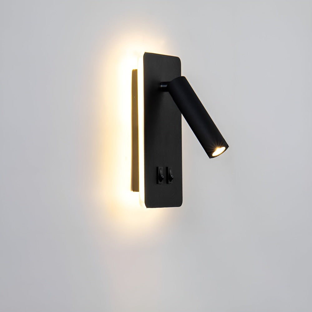 FlexiBeam Væglampe – Minimalistisk Cylinderlampe med 330° Rotation