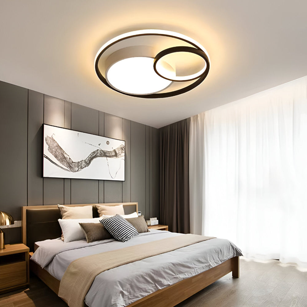 Cirvexa Loftlampe – Rund Dæmpbar LED Loftlampe med Moderne Ringdesign