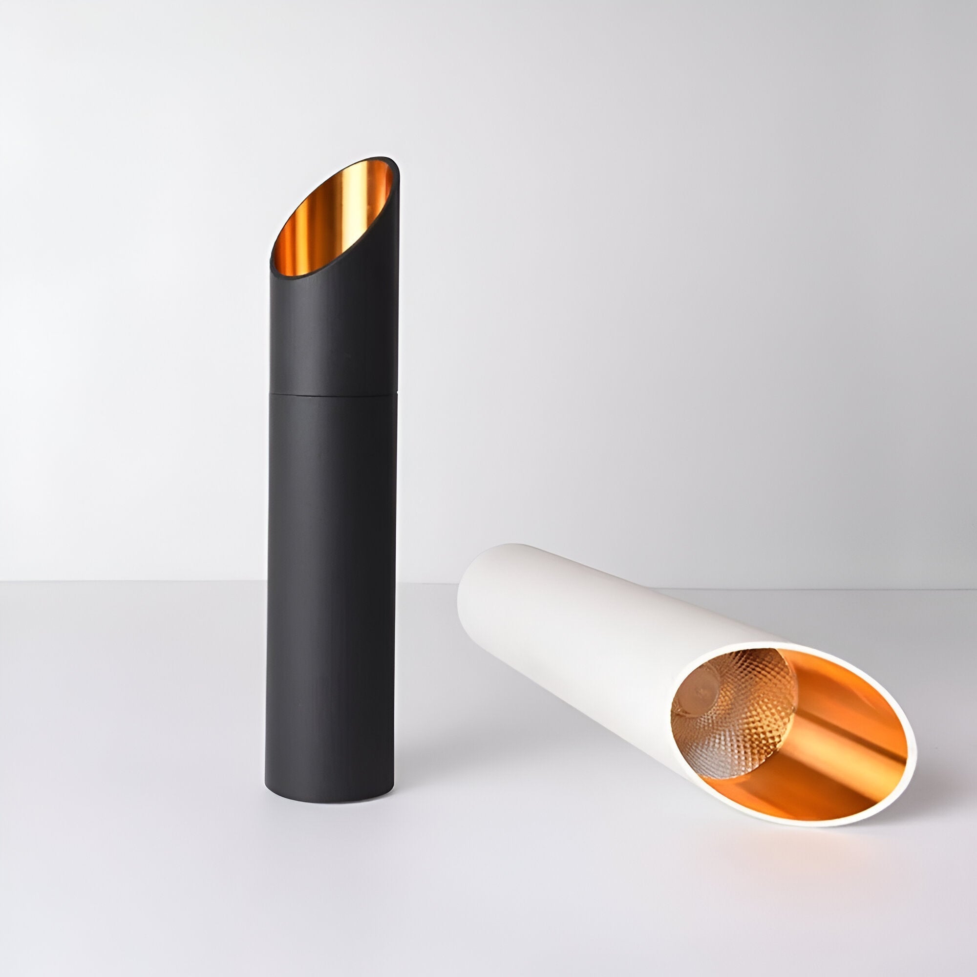 Lunexo Tube Pendellampe – Moderne LED Pendel i Sort eller Hvid Aluminium