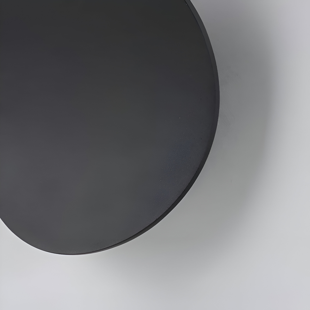 Ovalis Væglampe – Minimalistisk LED Væglampe i Aluminium med Indbygget Lys