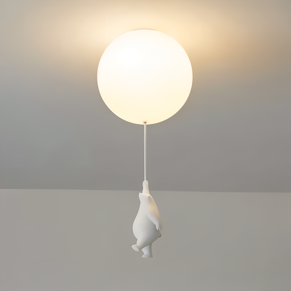 BalloBear Pendel – Legende Ballon Pendellampe til Børneværelse