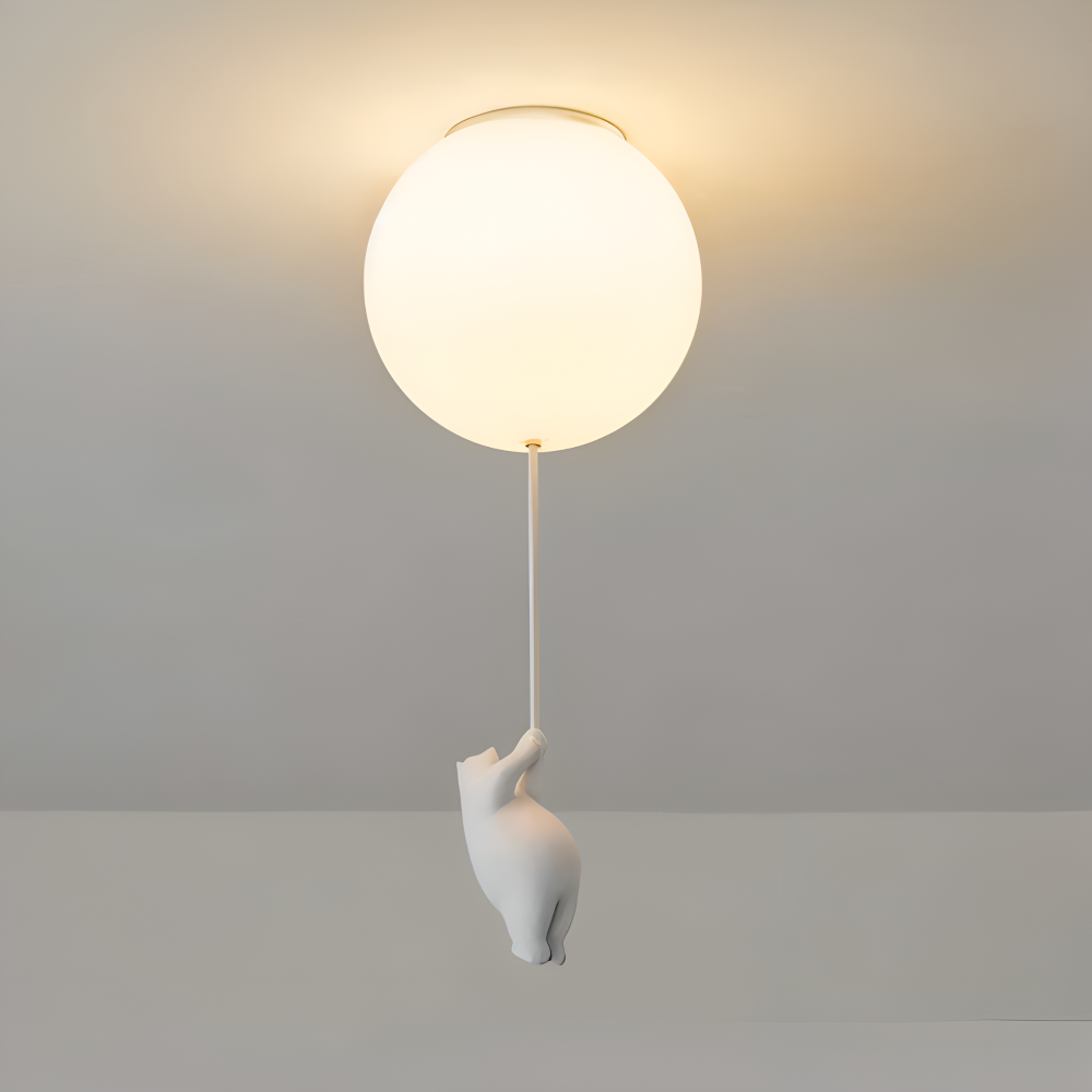 BalloBear Pendel – Legende Ballon Pendellampe til Børneværelse
