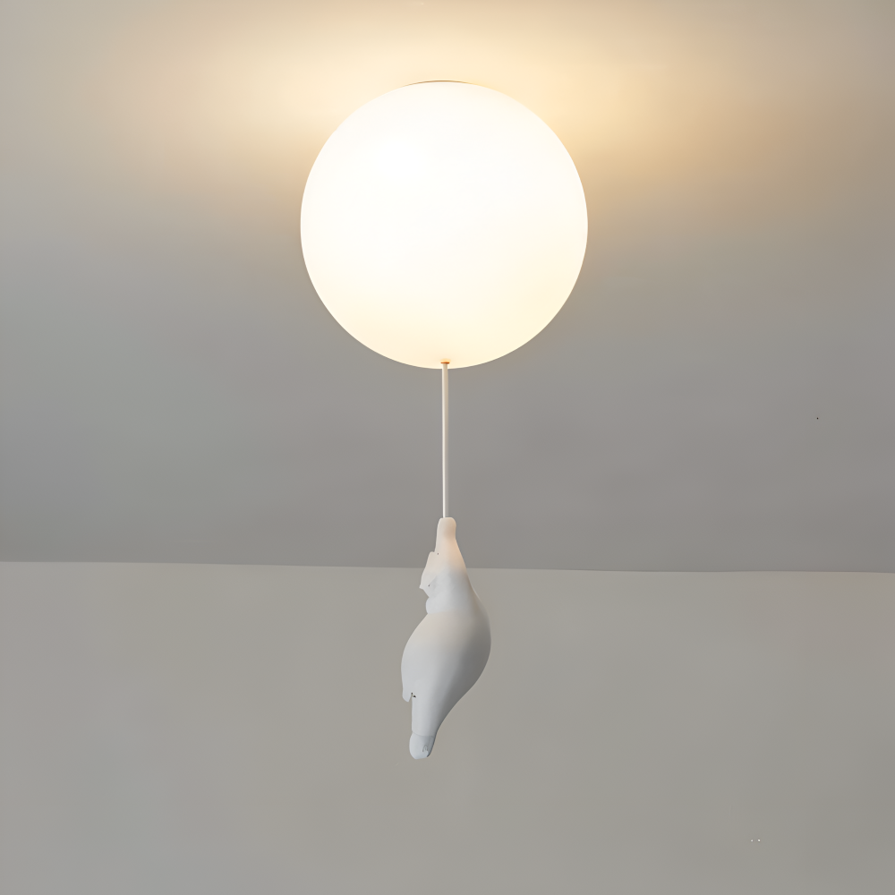BalloBear Pendel – Legende Ballon Pendellampe til Børneværelse