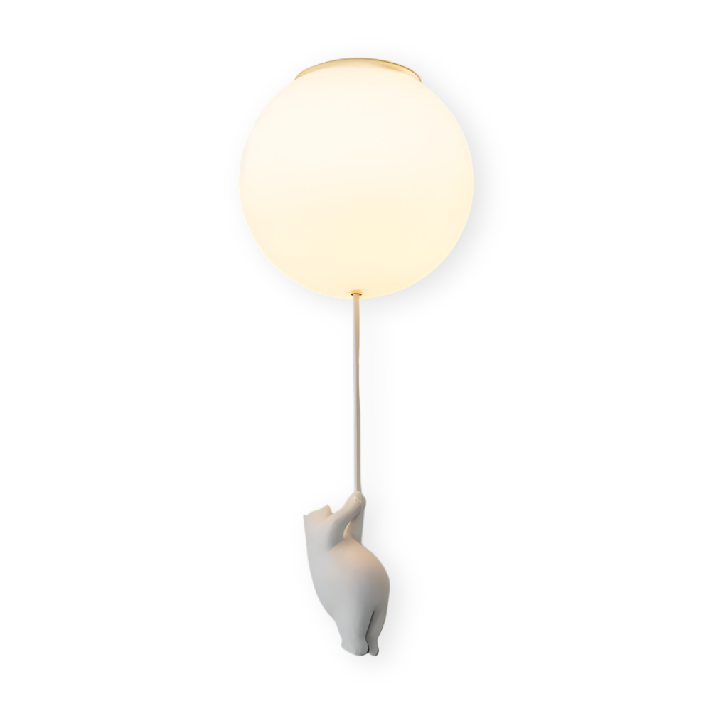 BalloBear Pendel – Legende Ballon Pendellampe til Børneværelse