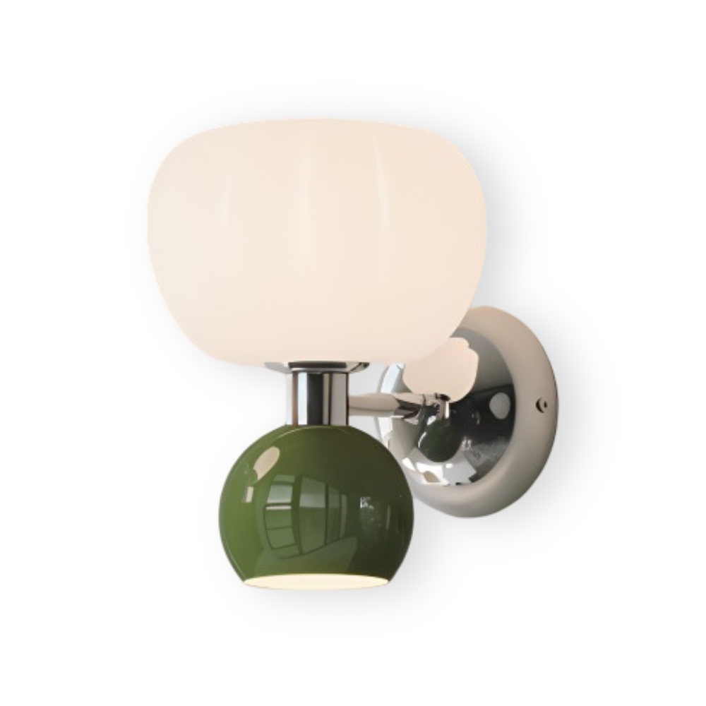 PumpaLume Væglampe – Minimalistisk LED Væglampe i Blød Pumpedesign
