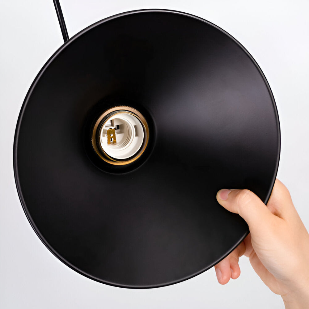 IronLume Pendel – Retro Industriel Loftlampe i Jern med LED-kompatibilitet