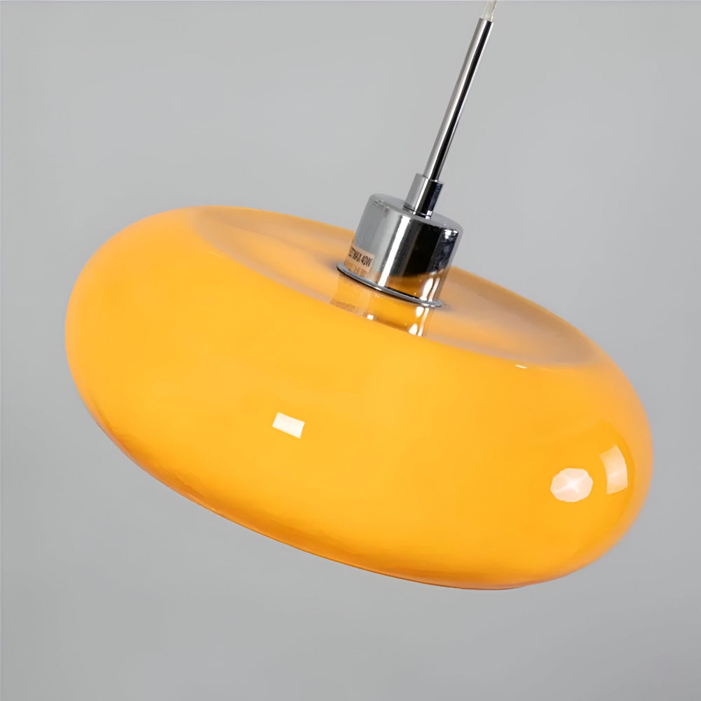CircaForma Pendel – Retro Moderne Bauhaus Glaspendellampe i Cirkelformet Design