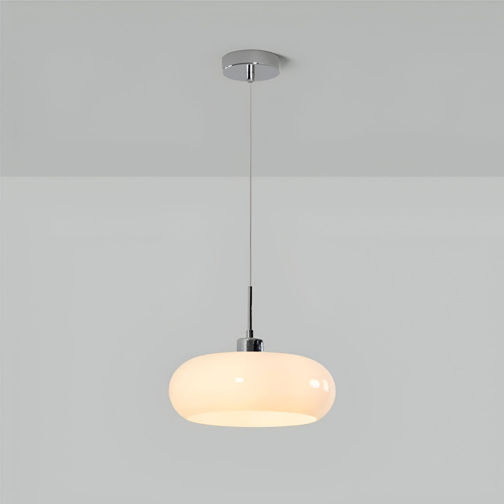 CircaForma Pendel – Retro Moderne Bauhaus Glaspendellampe i Cirkelformet Design