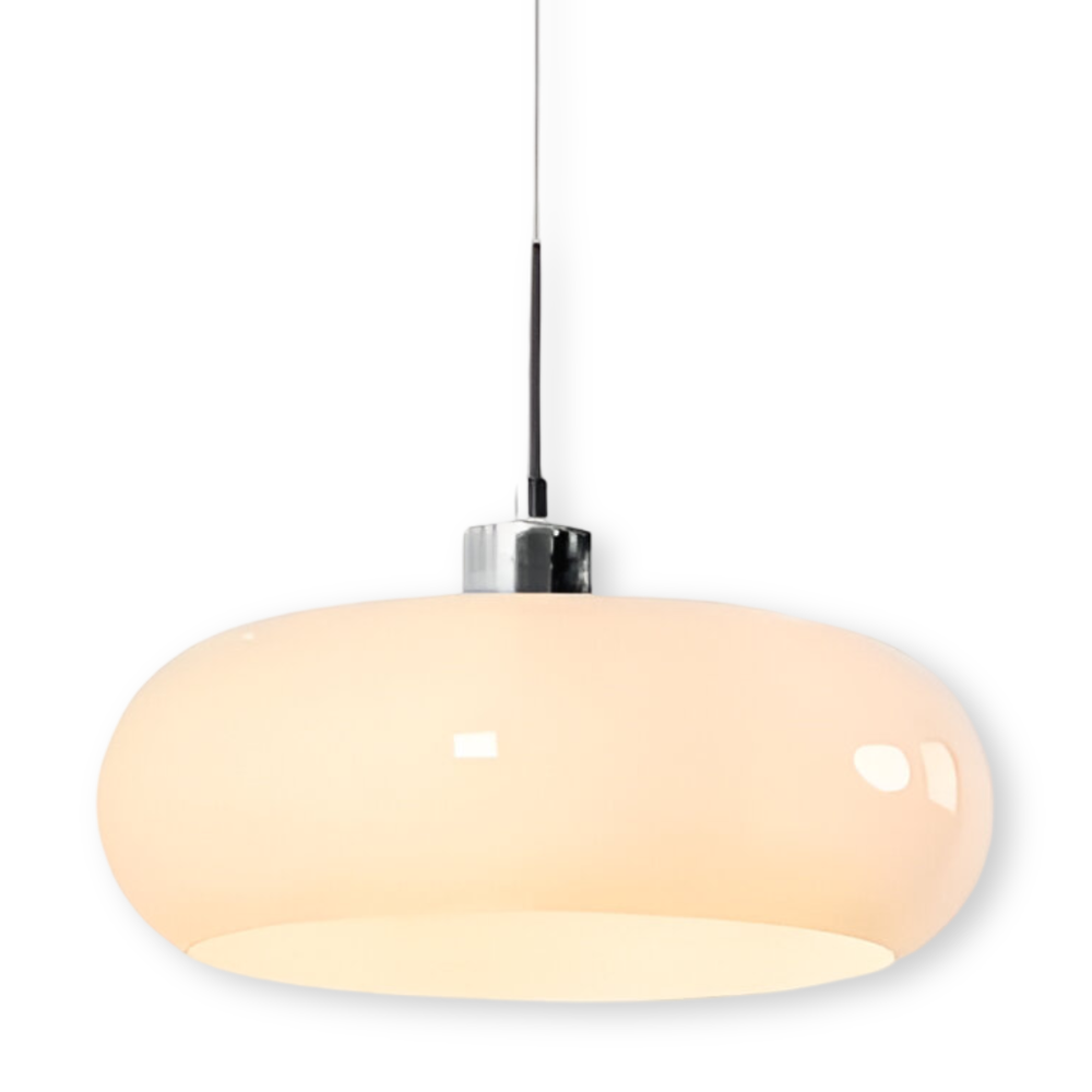 CircaForma Pendel – Retro Moderne Bauhaus Glaspendellampe i Cirkelformet Design