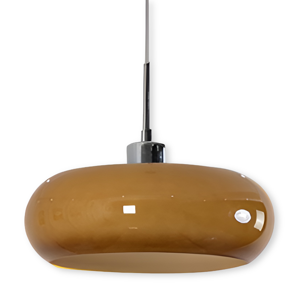 CircaForma Pendel – Retro Moderne Bauhaus Glaspendellampe i Cirkelformet Design