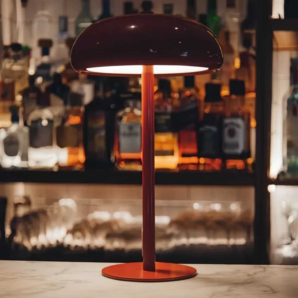 Trådløs bordlampe med touch – genopladelig og portabel LED belysning