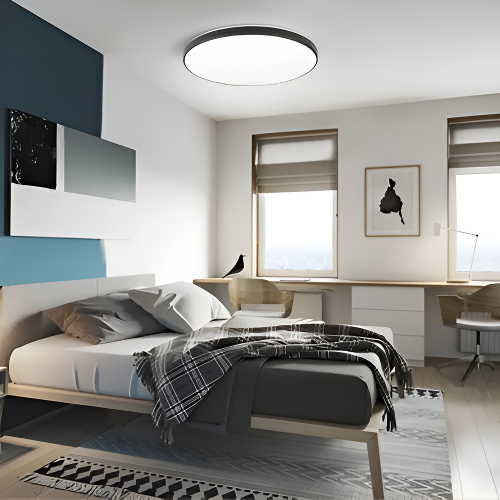 SlimAura Loftlampe – Rund Ultratynd LED Loftlampe i Moderne Design