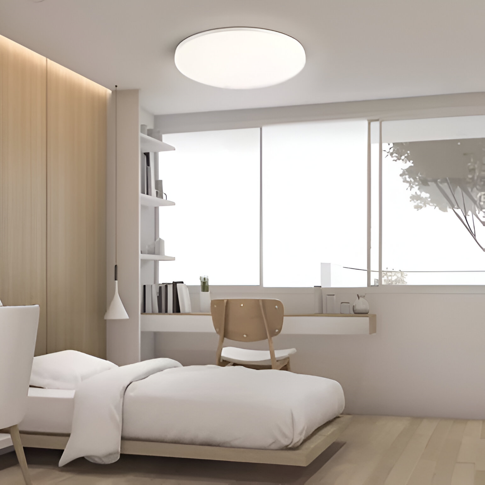 SlimAura Loftlampe – Rund Ultratynd LED Loftlampe i Moderne Design