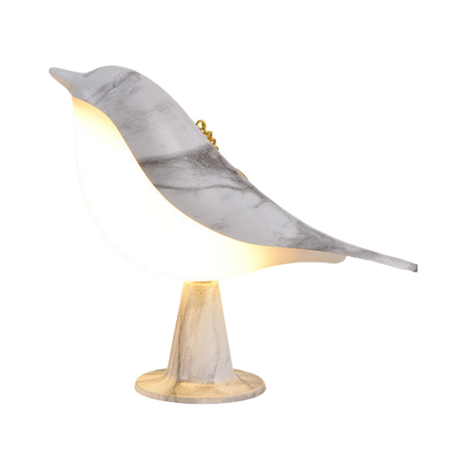 Aviara – Elegant Bordlampe med Fuglemotiv og LED-Belysning