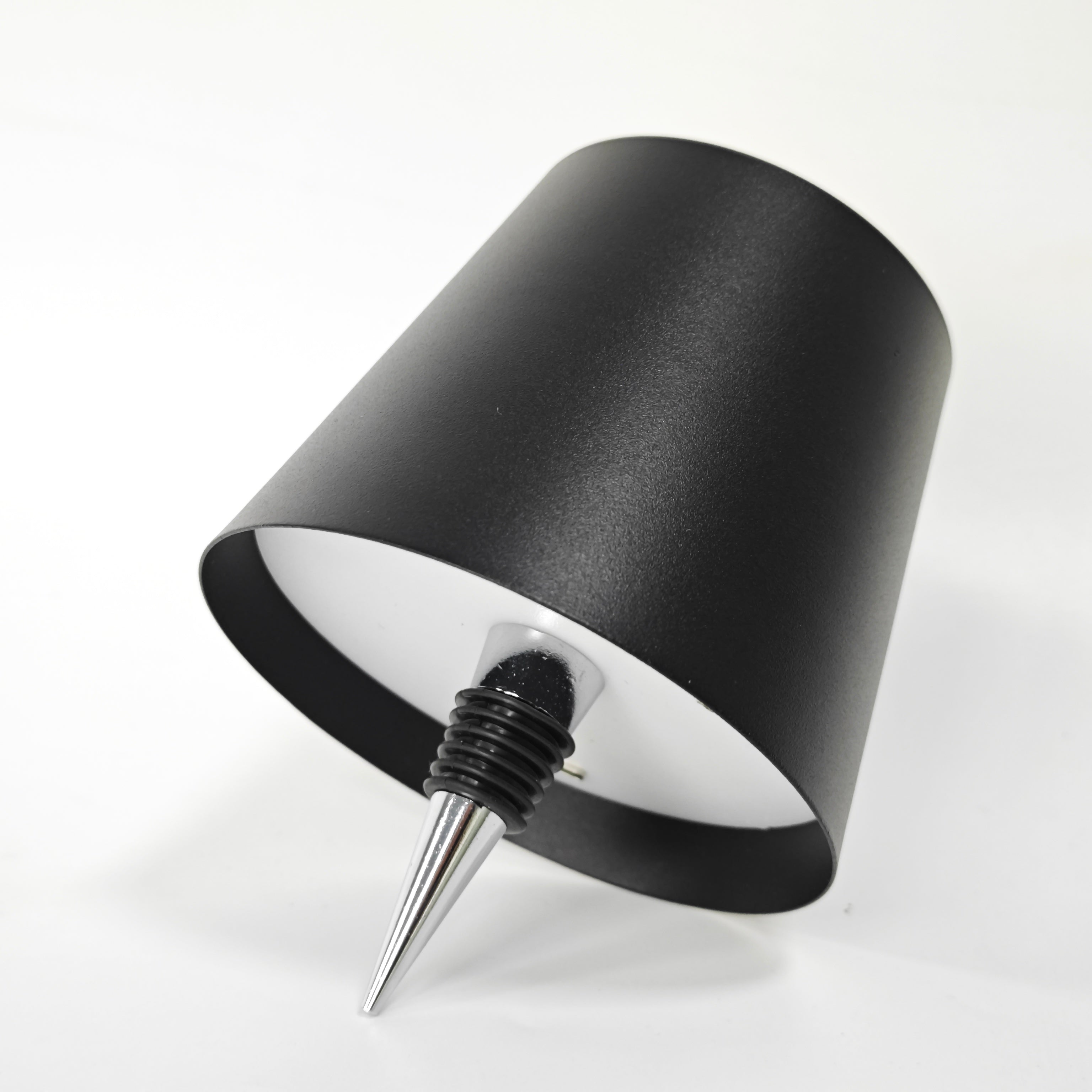 LED flaskelampe – dekorativ belysning med varmt lys (genopladelig)