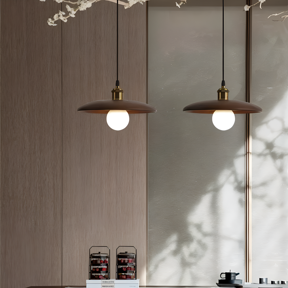 Hikaria Pendellampe – Træpendel i Japansk Minimalistisk Design