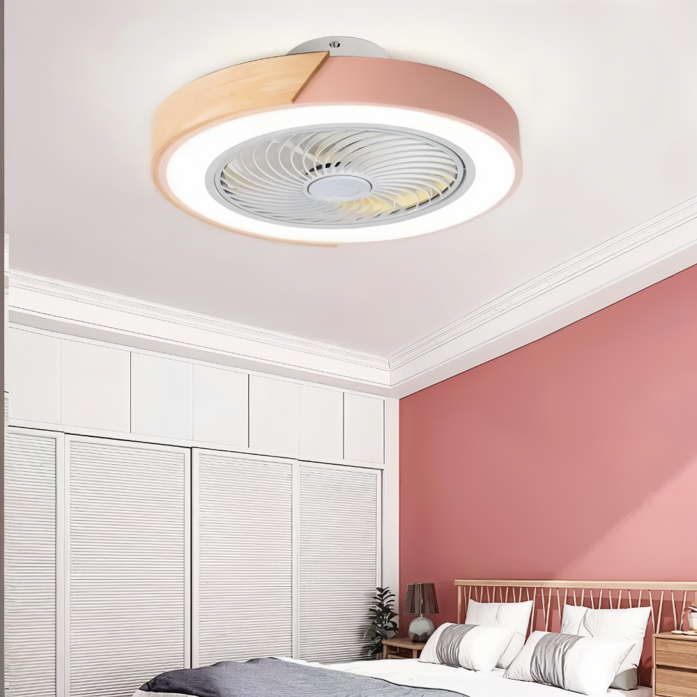 AeroVento – Smart Loftventilator med LED-belysning og Støjsvag Drift