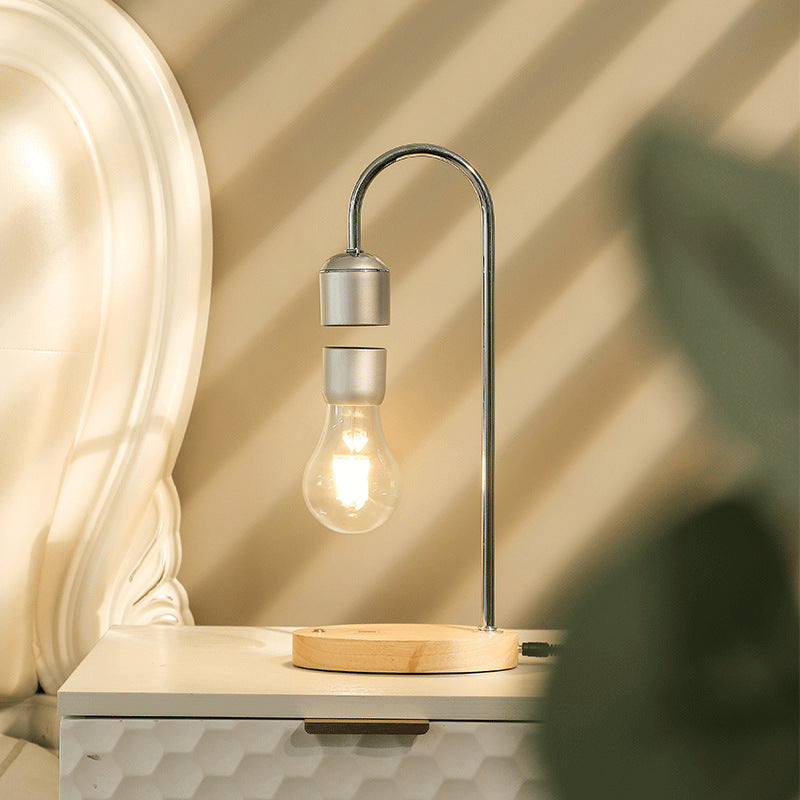 Svævende hængelampe med trådløs opladning – moderne LED design
