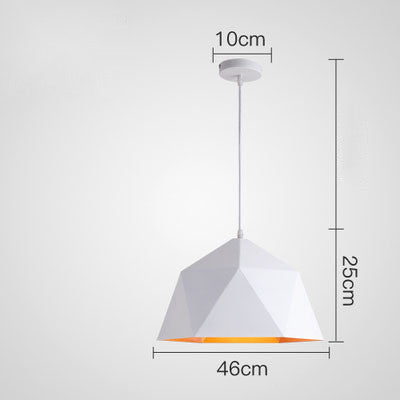 Prismara – Farverig Geometrisk Pendellampe i Moderne Design