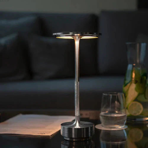 Trådløs genopladelig bordlampe – dæmpbar til inde og ude